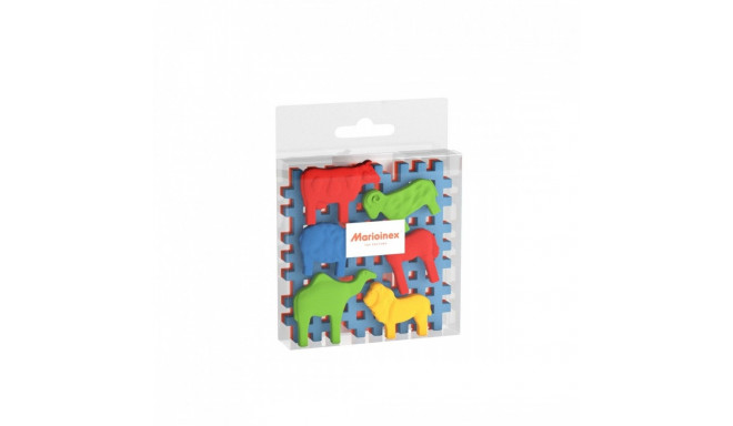 Blocks Mini Waffle - Animals