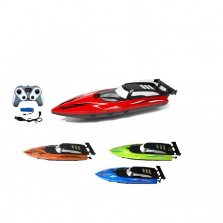 R/C Motorboat mix 4 colors USB charger