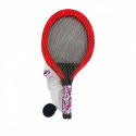 Beach tennis - light up rackets and shuttlecock
