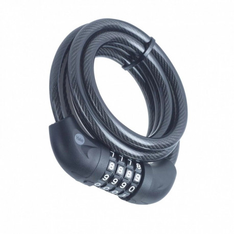 Bicycle cable lock with combination lock
