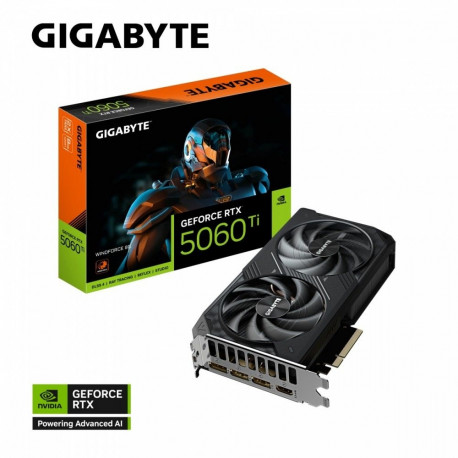 Graphics card GeForce RTX 5060 Ti WINDFORCE 8G 128BIT GDDR7 HDMI/3DP