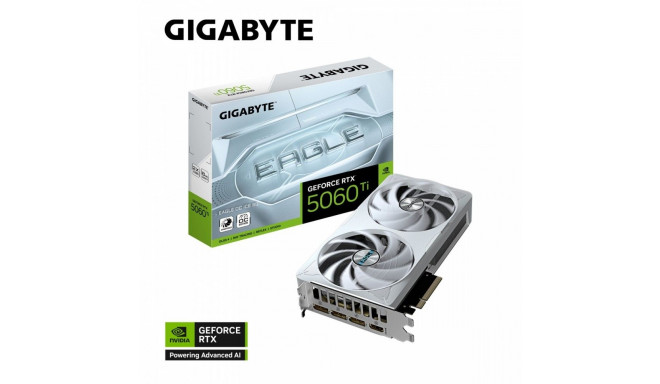 Graphics card GeForce RTX 5060 Ti EAGLE OC ICE 8G 128BIT GDDR7 HDMI/3DP