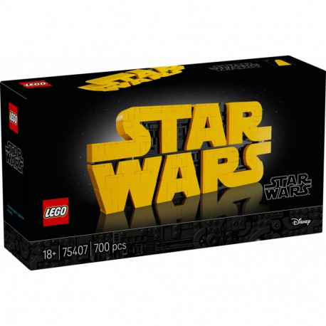 Bricks 75407 klotsidest ehitatud Star Wars logo