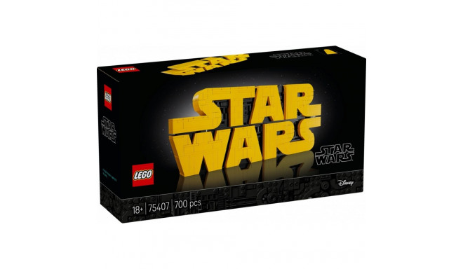 Bricks 75407 klotsidest ehitatud Star Wars logo