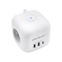 Power cube 6in1 3x AC 2x USB 1x USB C PD 20W