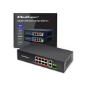 SWITCH 8x RJ45 PoE 2x RJ45 Uplink 1x SFP