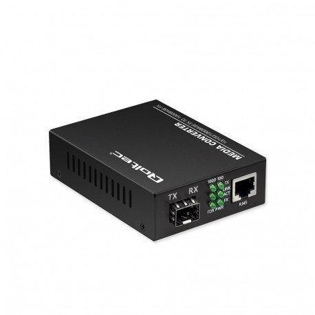 Media Converter SWITCH Ethernet 1x RJ45 1x SFP