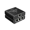 Splitter Ethernet mini SWITCH 1x3 RJ45 USB C