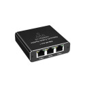 Splitter Ethernet mini SWITCH 1x3 RJ45 USB C