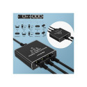 Splitter Ethernet mini SWITCH 1x3 RJ45 USB C