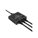 Splitter Ethernet mini SWITCH 1x3 RJ45 USB C