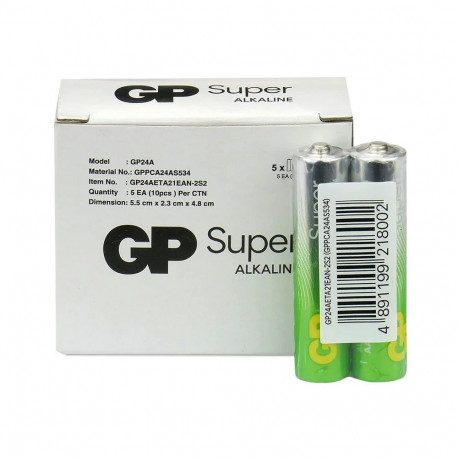 Alkaline batteries LR03 /AAA SUPER 10 pcs
