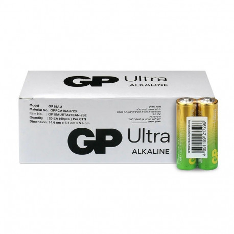 leelispatareid LR6/AA ULTRA 40pcs