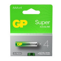 ALKALINE BATTERIES LR03 /SSS GP SUPER 4PCS.