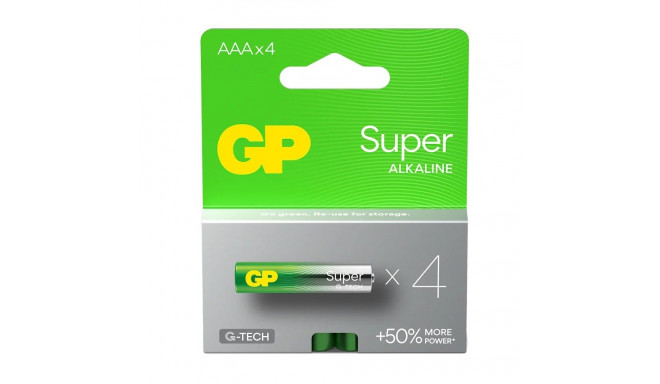 ALKALINE BATTERIES LR03 /SSS GP SUPER 4PCS.