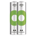 Batteries R6/AA NI-MH 2 600mAh blister 2pcs.