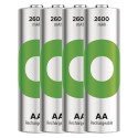 Batteries R6/AA NI-MH 2 600mAh blister 4pcs.
