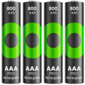 Batteries R03/AAA NI-MH 800mAh blister 4pcs. PRO