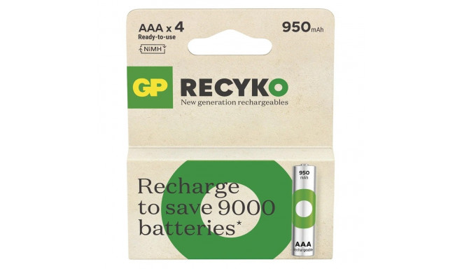 Batteries R03/AAA NI-MH 950mAh blister 4pcs.