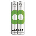 Batteries R03/AAA NI-MH 950mAh blister 2pcs. Batteries R03/AAA NI-MH 950mAh blister 2pcs.