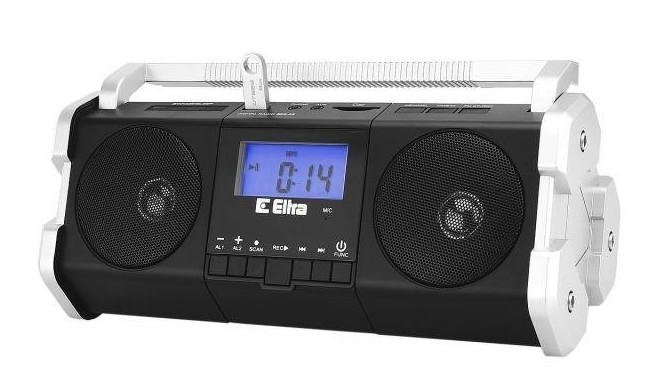 Radio MAJA black-silver