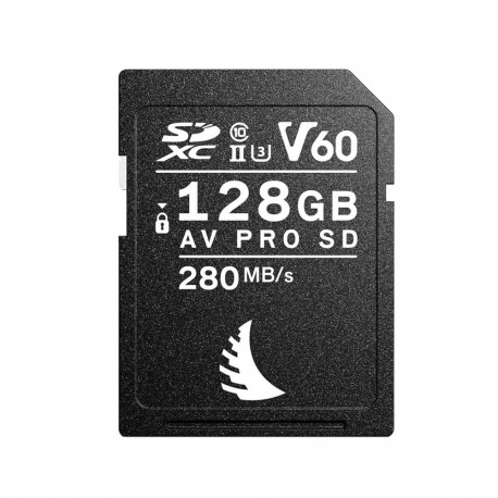Memory Card - Angelbird 128GB 280R/160W AV Pro UHS -II SDXC V60 for Canon (1 pc) (Non -genuine packa