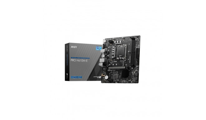 Motherboard - MSI H610m-e