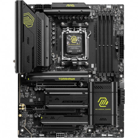 Motherboard - MSI MAG X870 Tomahawk WiFi ATX Black MSI MAG X870 Tomahawk WiFi Motherboard AM5 ATX Bl