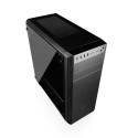 Midi Tower Case - Modecom Oberon Pro 2x 3.5" Bays Black
