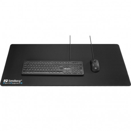 Hiirematt/lauamatt Sandberg Gamer Desk Pad XXXL 90x45cm, must