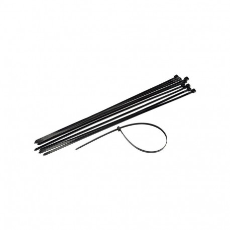 CABLE TIES 3.5X300MM 100PCS BLACK
