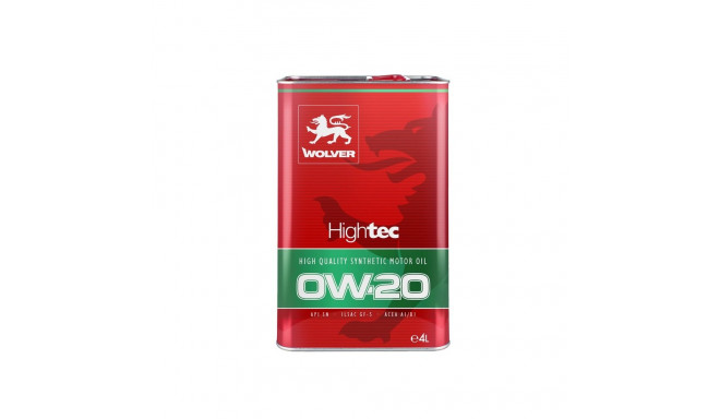 mootoriõli WOLVER HIGHTEC HYBRID 0W-20 4L