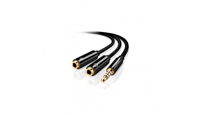 adapter 3,5mm -2x3,5mm 0,2m UGREEN