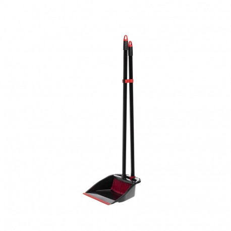 FOLDING DUST PAN WITH BROOM
