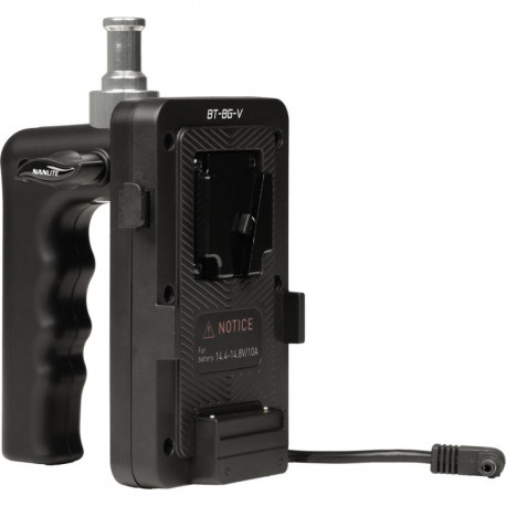 Nanlite V-mount Battery Grip with DC Connector