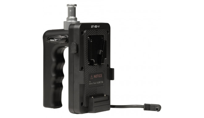 Nanlite V-mount Battery Grip with DC Connector