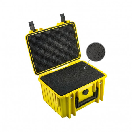 BW Outdoor Cases Type 2000 / Yellow (pre-cut foam)