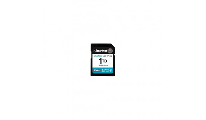 Kingston Technology Canvas Go! Plus 1TB SDXC Canvas Go Plus Gen4 200MB/s C10 UHS-I U3 V30