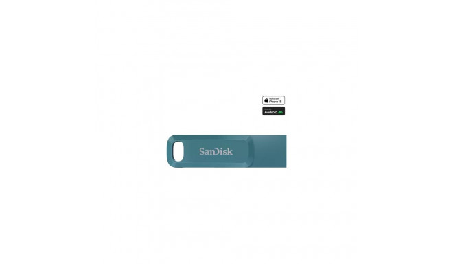SanDisk Ultra Dual Drive Go USB flash drive 512 GB USB Type-C 3.2 Gen 1 (3.1 Gen 1) Turquoise