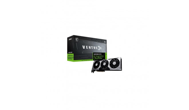 MSI VENTUS GeForce RTX 5060 TI 16G 3X OC NVIDIA 16 GB GDDR7