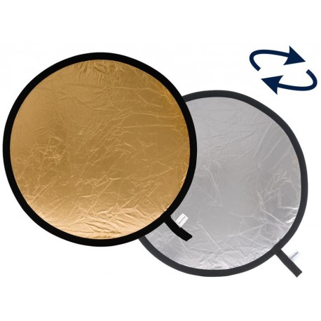 Lastolite reflector 50cm, silver/gold (LA-2034)