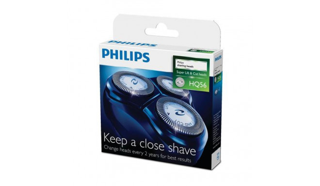 Philips HQ900 Series Shaving Heads HQ56/50 Recyclable CloseCut replacement shaver heads