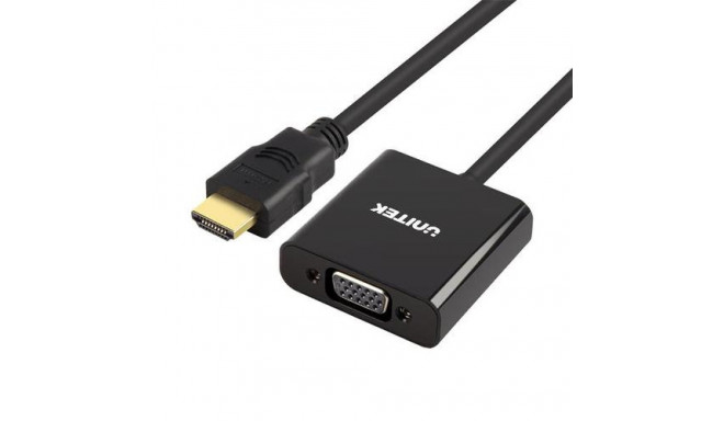 UNITEK Y-6333 interface cards/adapter 3.5 mm, VGA