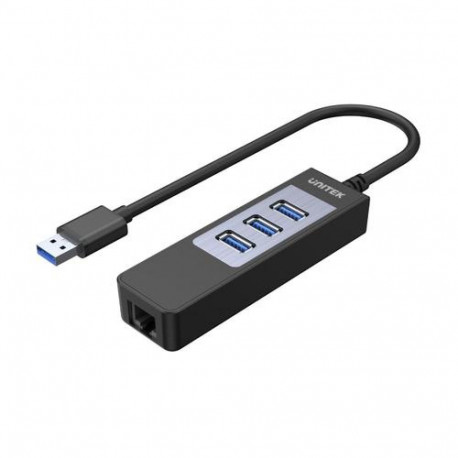 UNITEK Y-3045 laptop dock/port replicator Wired USB 3.2 Gen 1 (3.1 Gen 1) Type-A Black