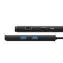 Baseus WKQX050101 interface hub USB 3.2 Gen 1 (3.1 Gen 1) Type-C Black