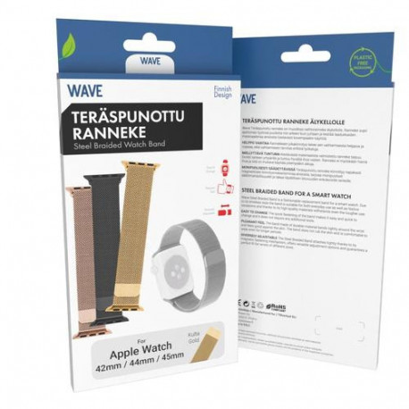 Wave WAVE-MB-AW-4244-GD watch part/accessory Watch strap