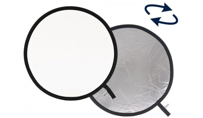 Manfrotto reflector 30cm, silver/white (LA-1231)