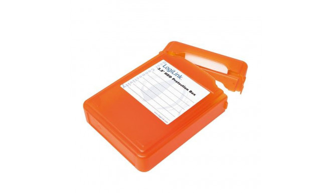 LogiLink UA0133O storage drive case Cover Orange