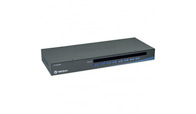 Trendnet 16-Port USB/PS/2 Rack Mount KVM switch Rack mounting Black