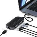 Satechi ST-U4MGEM laptop dock/port replicator Wired USB4 Black, Grey